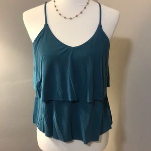 Teal tank top